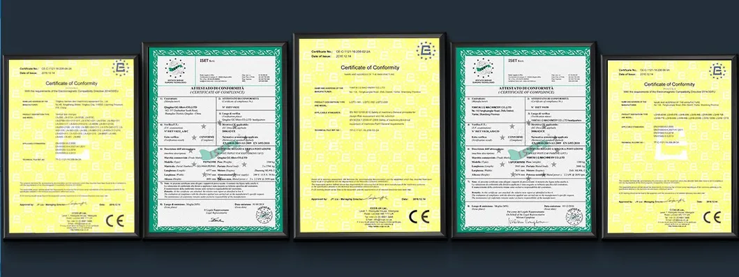 Certificates