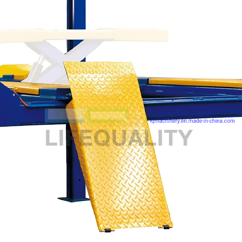 China Car Auto Wheel Alignment 4 Four Post Car Hoist Lift