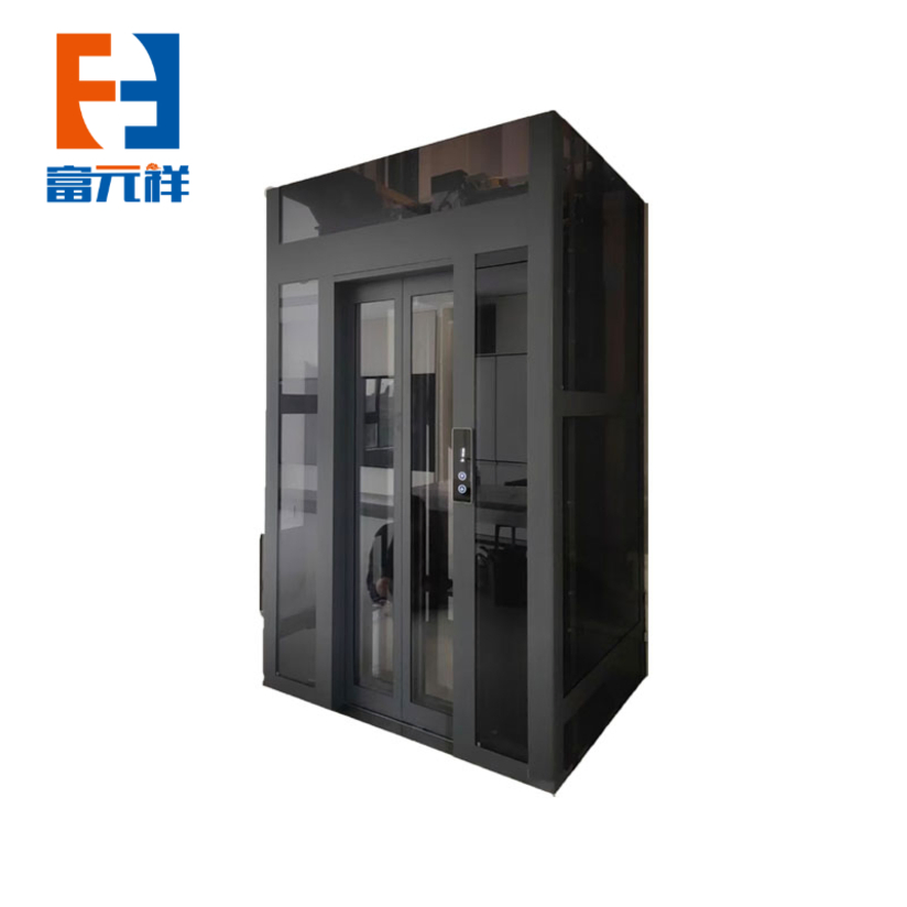 Low Maintenance Traction Gantry Crane Elevator Domestic Home Elevator for Villa