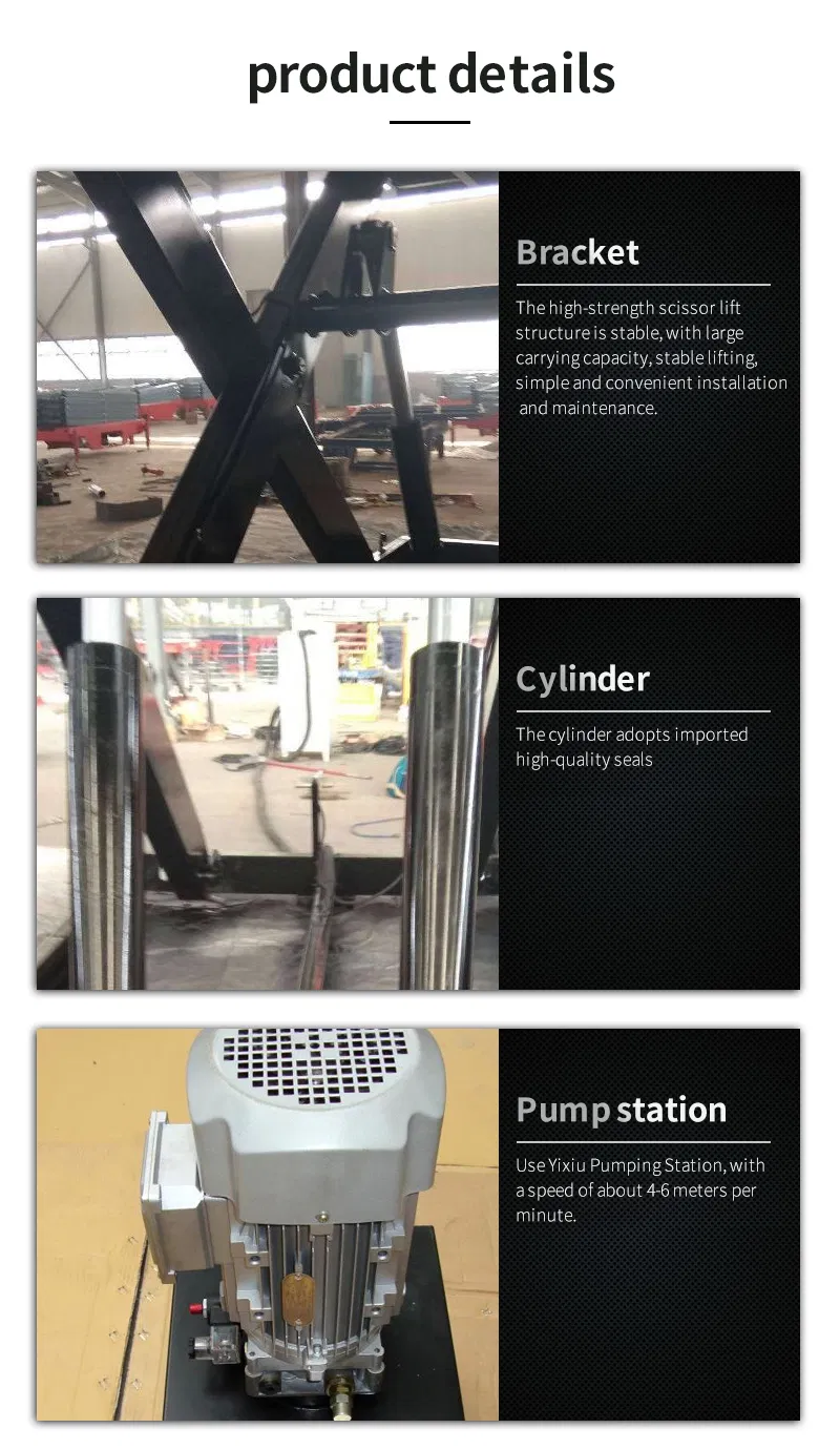 Hydraulic Fixed Stationary Scissor Lift Details