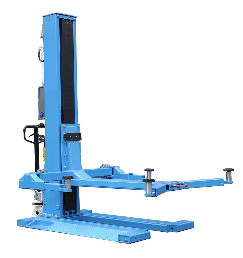 Hydraulic Home Garage Single Post Car Lift for Repair