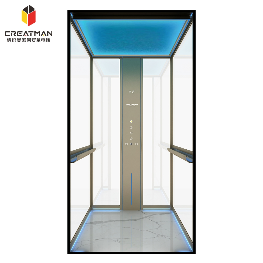 Low Pit Requirement Easy Maintenance Home Villa Sightseeing Residential Elevator