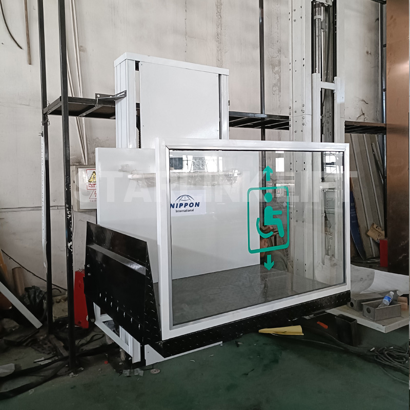 Australian Mute Wheelchair Lift, 3-Meter Barrier-Free Elevator, Wheelchair-Type Hydraulic Lift