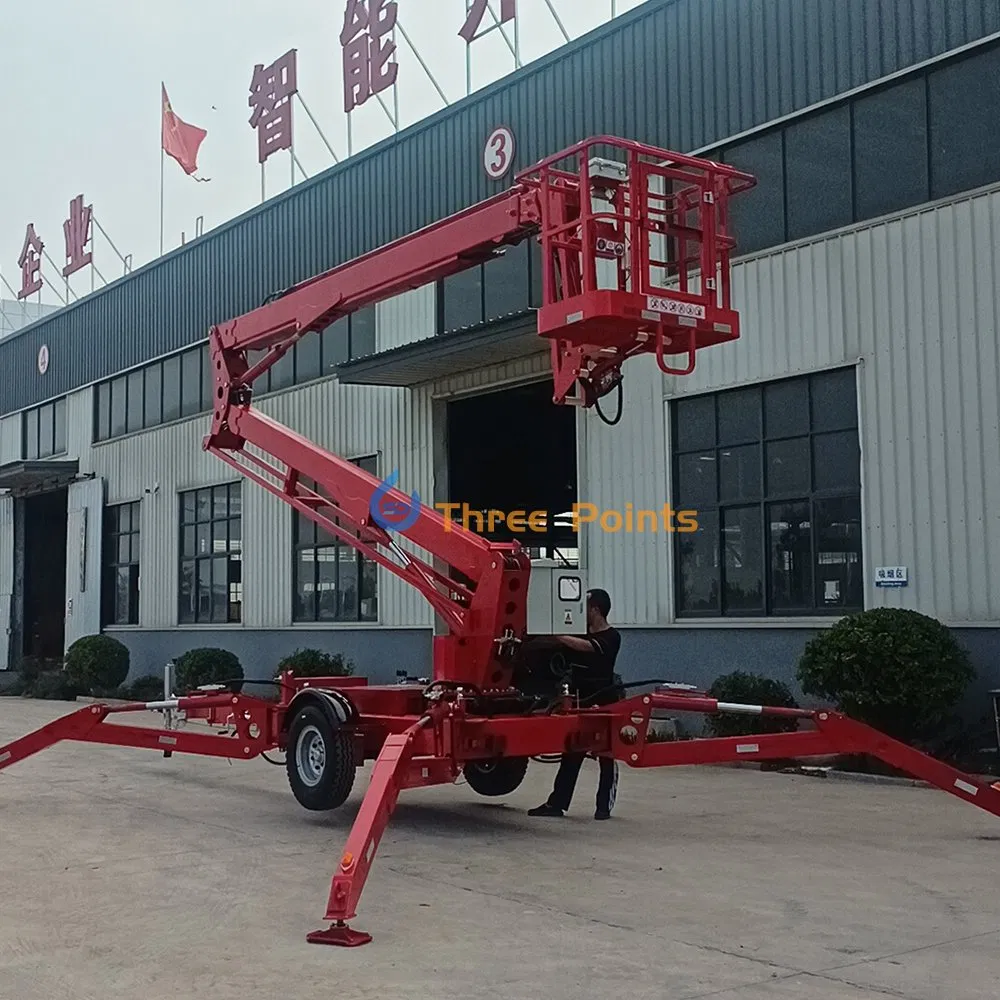 22m 200kg Mobile Electric Lifting Boom Lift Stair Lift for Home Suspended