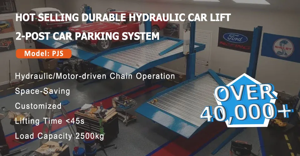 2-Post Parking Lift Display