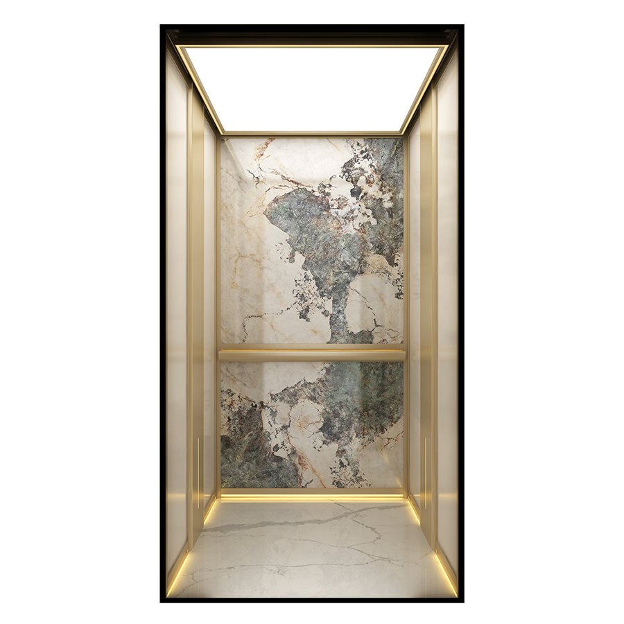 Custom 320kg/400kg Hydraulic Traction Home Villa Elevator – Low Pit Lift