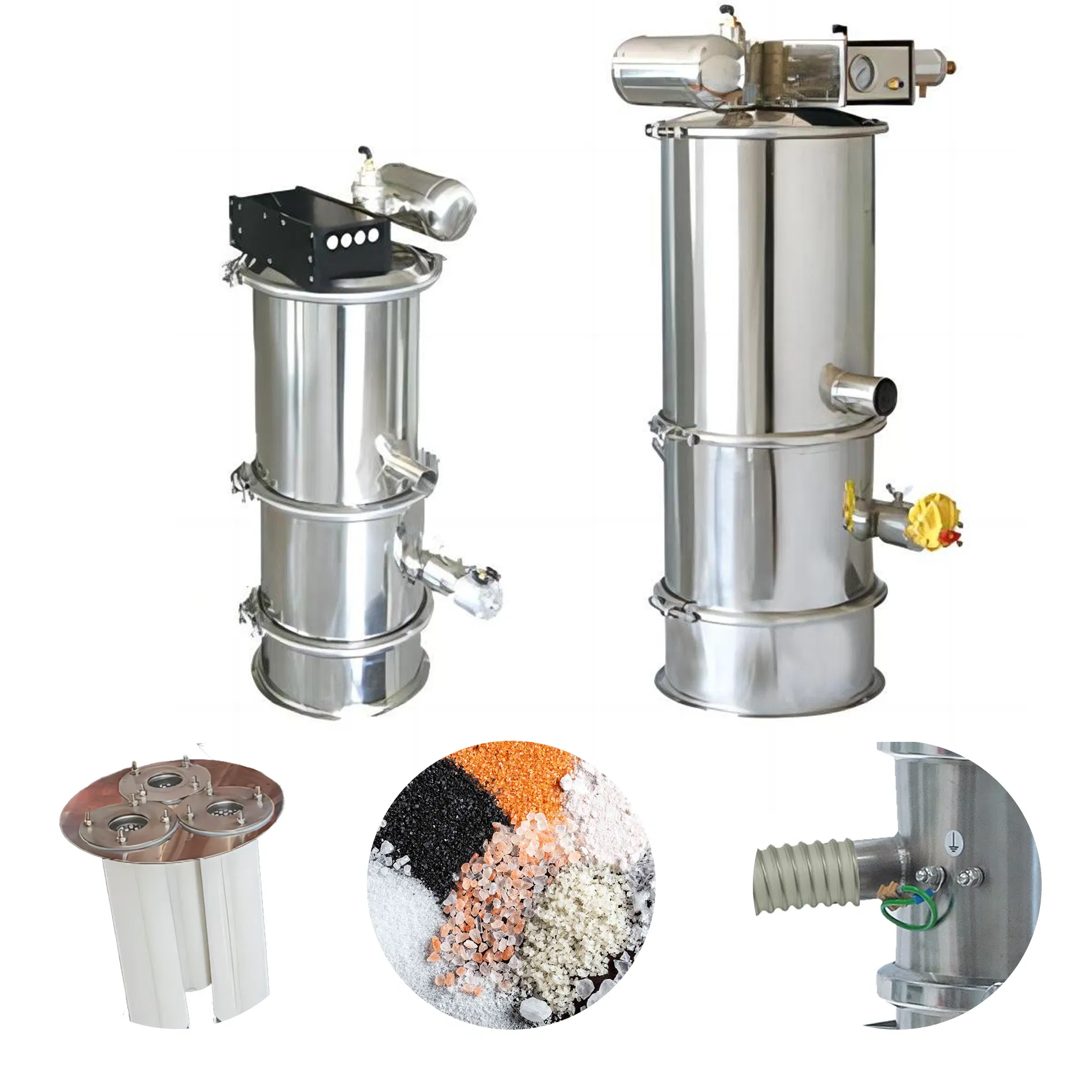 Smart Vacuum Bulk Material Elevator with Compact Design