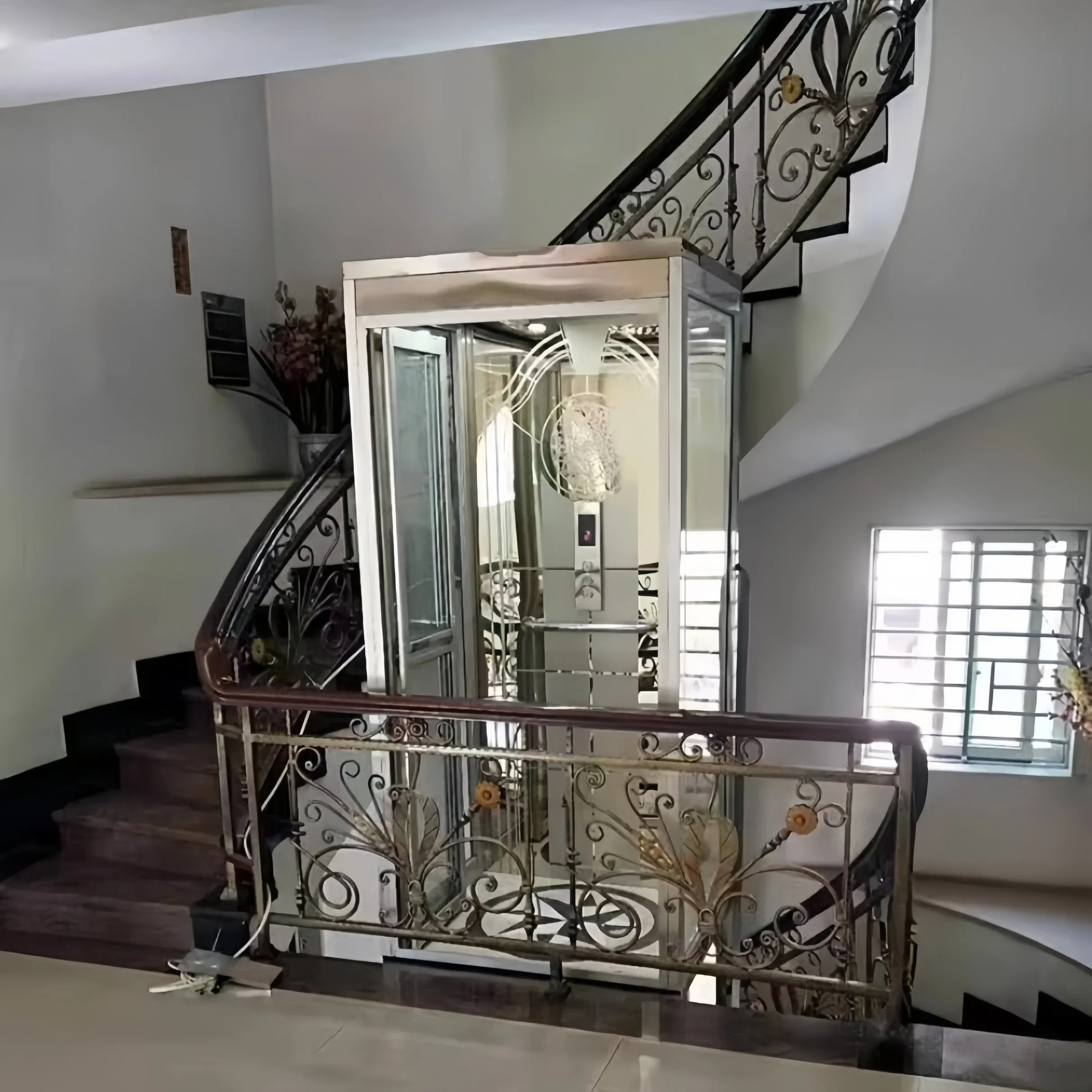 High-End Cheap 1-3 Floor Lift Personal Hydraulic Residential House Elevator Cost