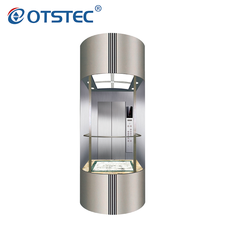 Commercial Pneumatic Vacuum Round Passenger Glass Lifts Elevators Manufacturer