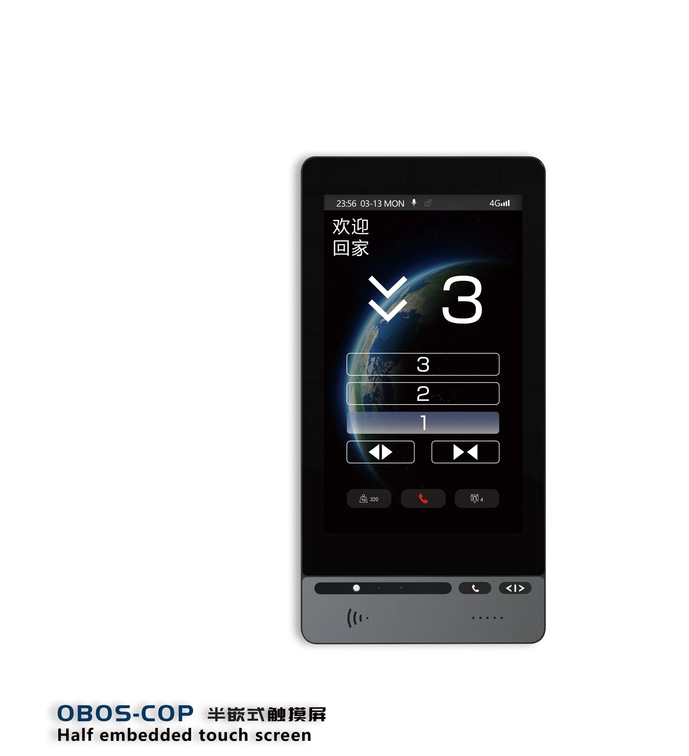 Compact Small-Space Layout Pit-Less &amp; Low Ceiling Adaptation Home Villa Elevator Lift