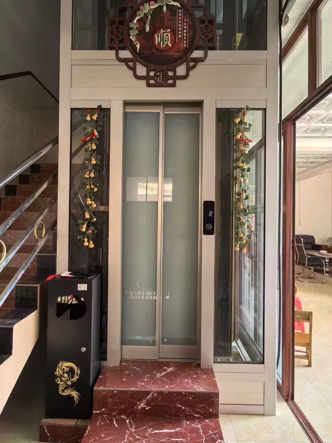 Electric Stair Liftelevator for House Pneumatic Vacuum Elevator