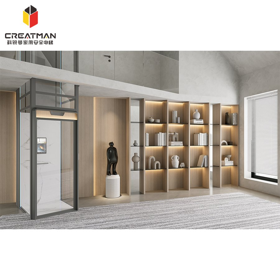 Low Pit Villa Home Elevator - Renovation-Specific (Pit ≤100mm No Foundation Damage)