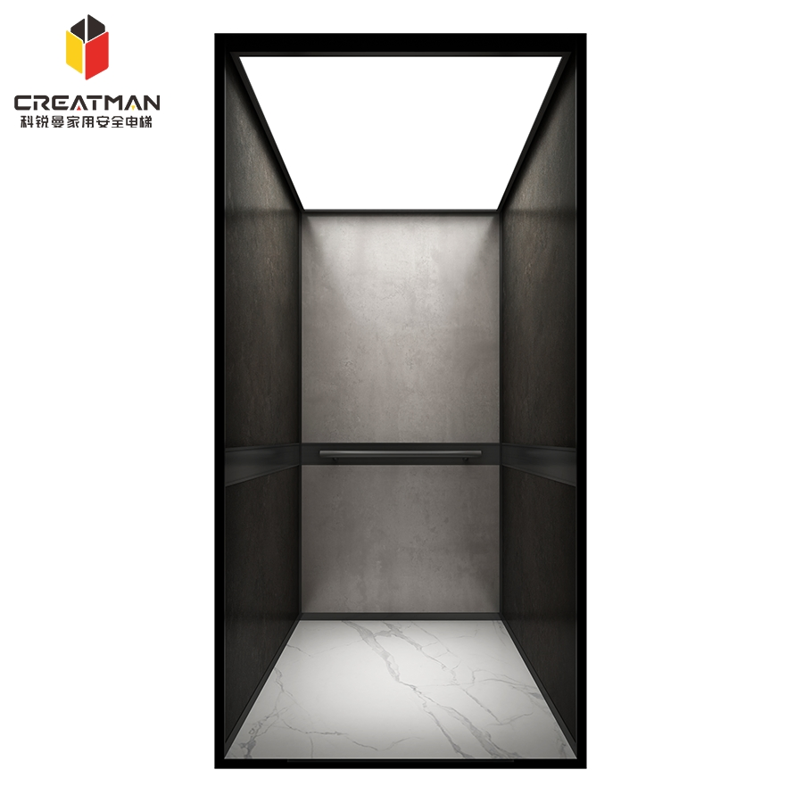 Compact Small-Space Layout Pit-Less &amp; Low Ceiling Adaptation Home Villa Elevator Lift