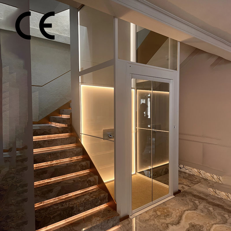 Low Floor Indoor Household Villa Hydrauliclifting Elevator