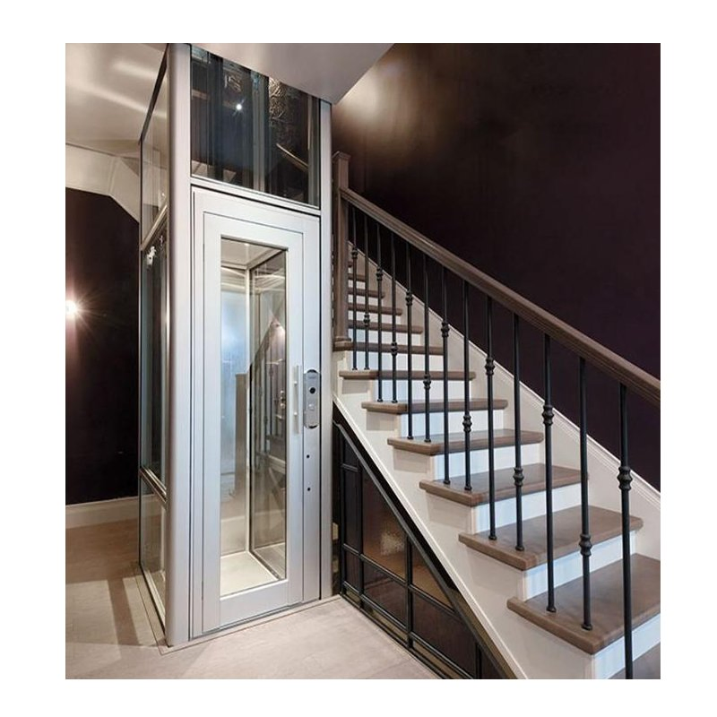 FUJI Hydraulic Home Vertical Traction Villa Panoramic Shaftless Platform Vacuum Passenger Elevator Lift