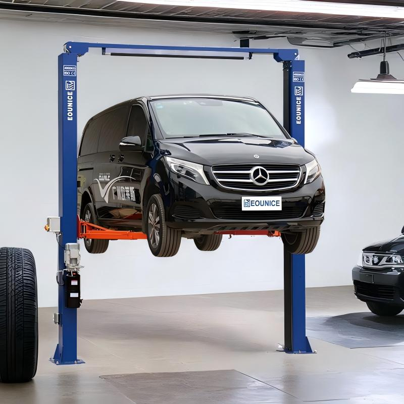 2 Side Manual Release Home Garage Auto Lift 2 Collumn Lifter Car Hoist Hydraulic Car Lift