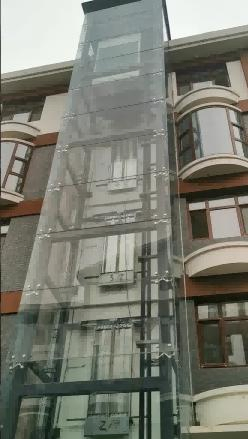 Cheap Price Villa Used Pneumatic Vacuum Elevator, Villa Glass Home Round Panoramic Elevator