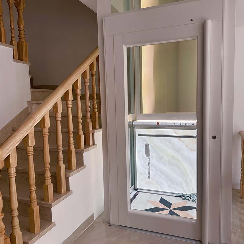 Quality Screw-Driven Home Lift Private House Screw Column Elevator