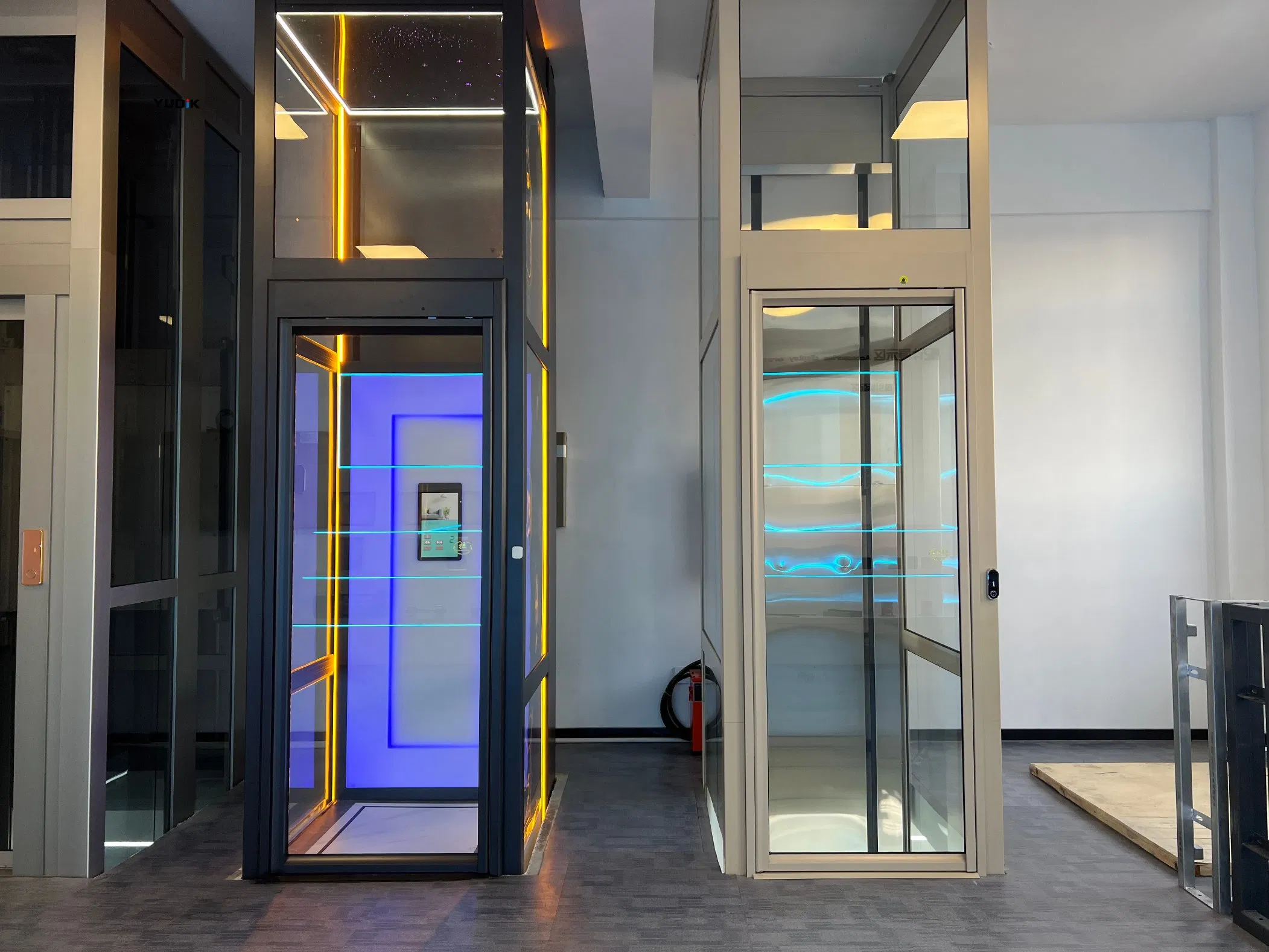 BV Approved Hydraulic Elevator for Old Home with Shallow Pit &amp; CE