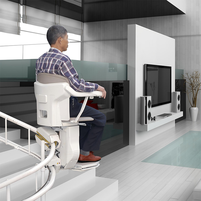 Customized Home Use DC Powered Passanger Stair Chair Lift