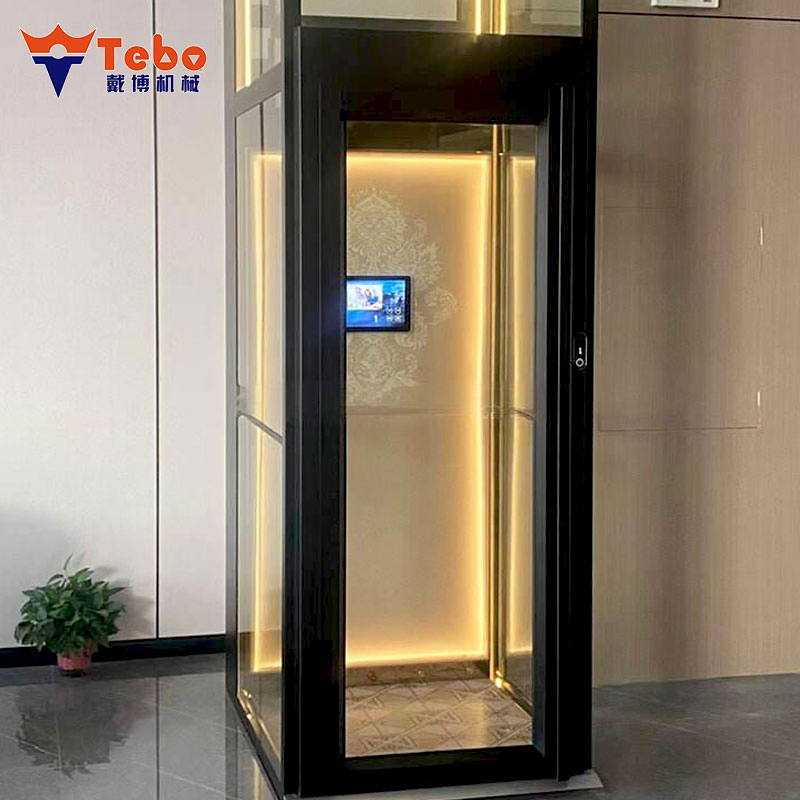 Small Shaftless Residential Hydraulic Ascensor for Modern House Passenger Lift