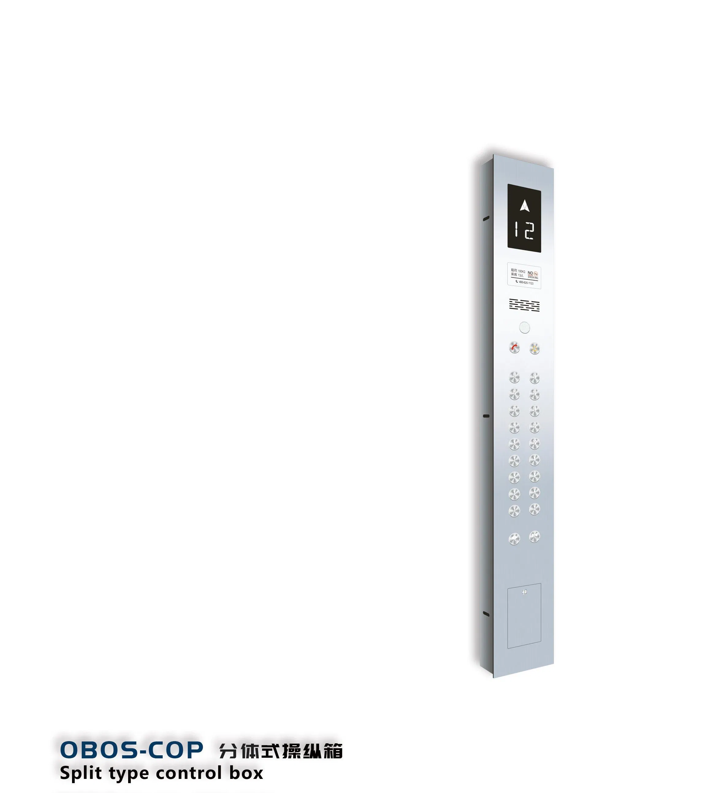 Small Shaft Low Pit Anti-Pinch Protection 2-5 Floors Suitable Home Villa Elevator