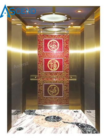 Comfortable and Safe Home Elevator with Low Pit for Panorama Elevator