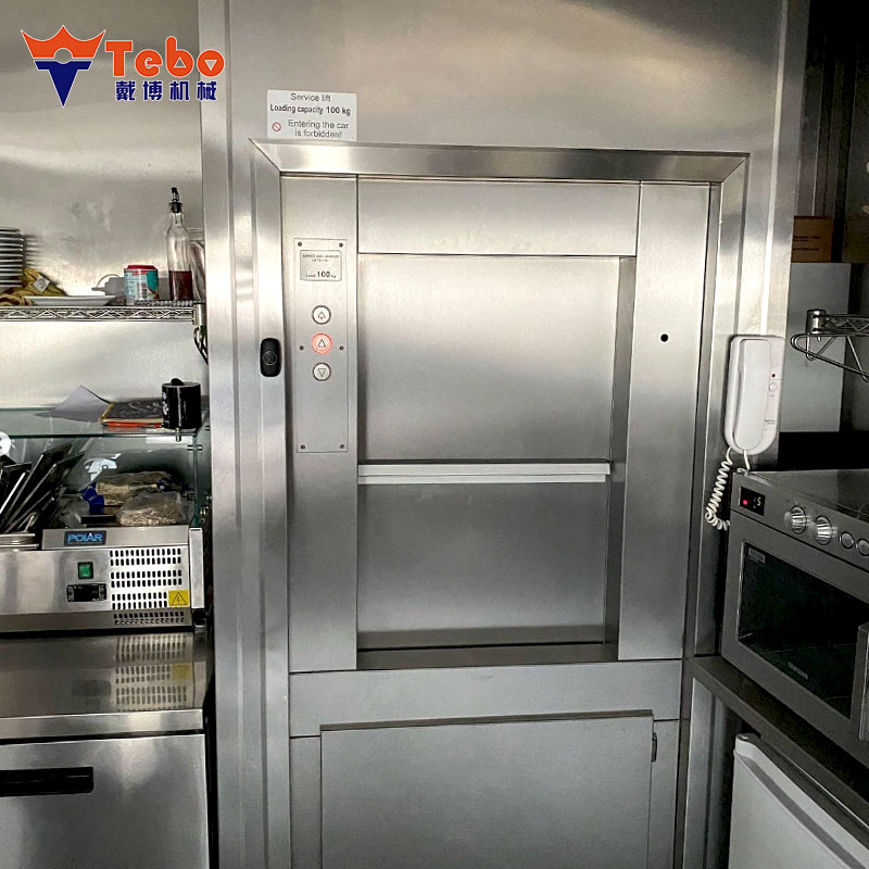 Floor Loading Kitchen Lift Dumbwaiter Elevator for Trolley and Heavy Goods