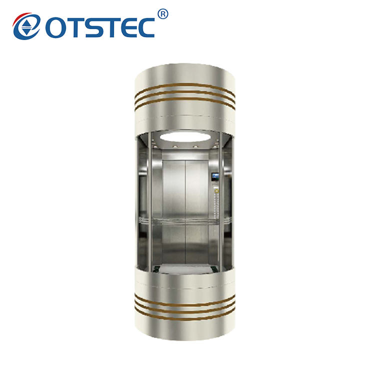 Commercial Pneumatic Vacuum Round Passenger Glass Lifts Elevators Manufacturer