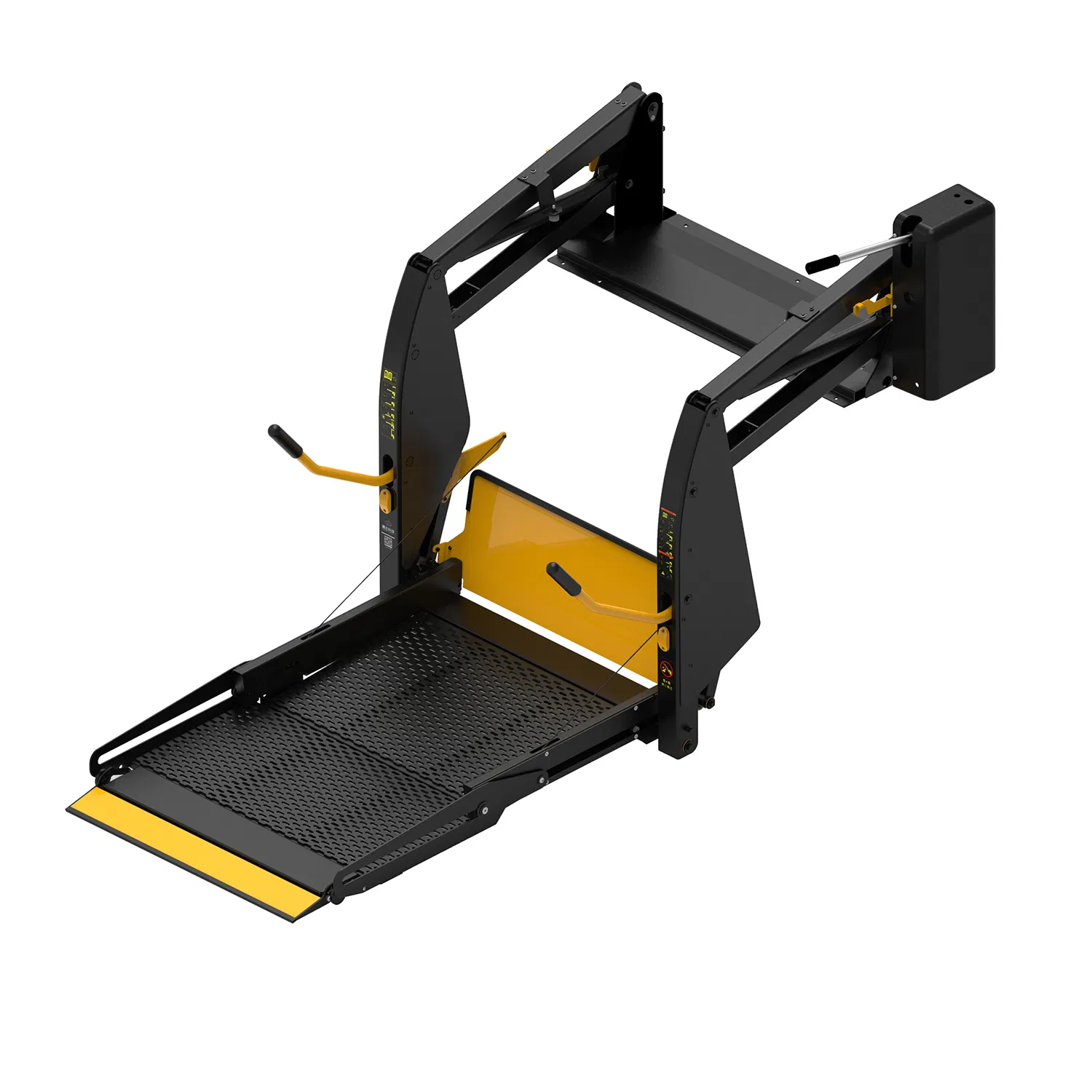New Material Stable Load-Bearing Capacity Car Wheelchair Lift for Hospitals / Rehabilitation Centers