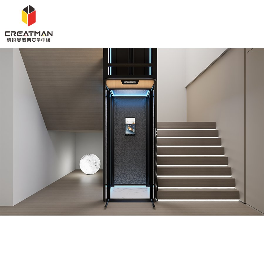 Exclusive Customization Small-Apartment-Friendly Low-Pit Home Villa Elevator