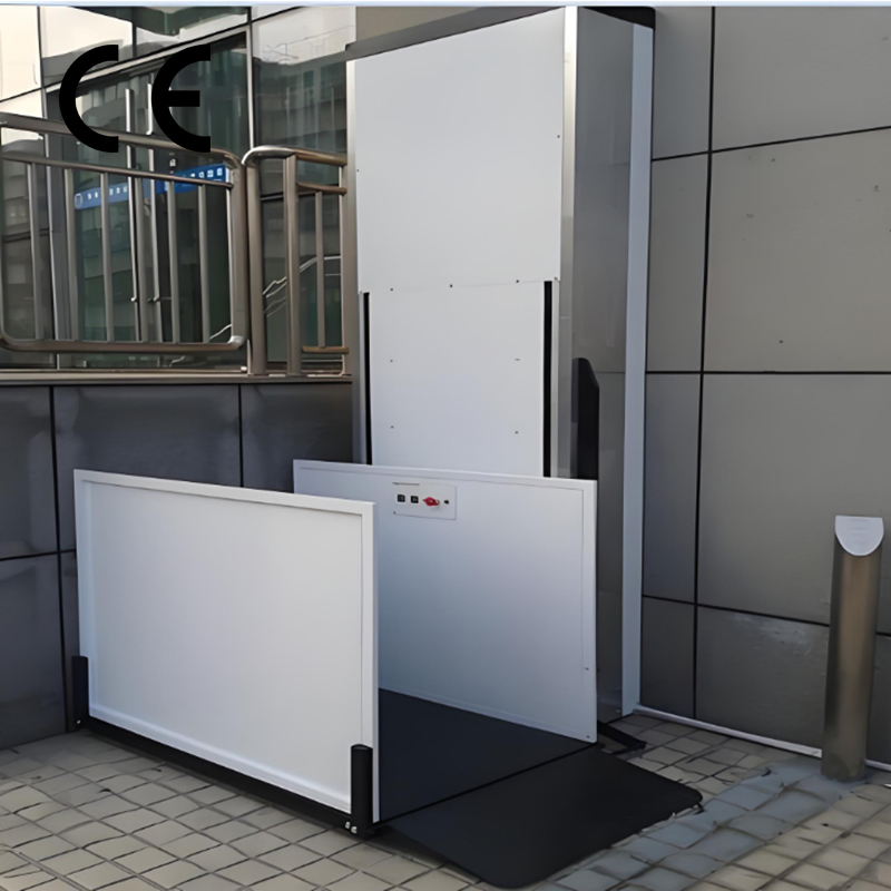 Low Pit Barrier-Free Elevator for Old Building Renovation