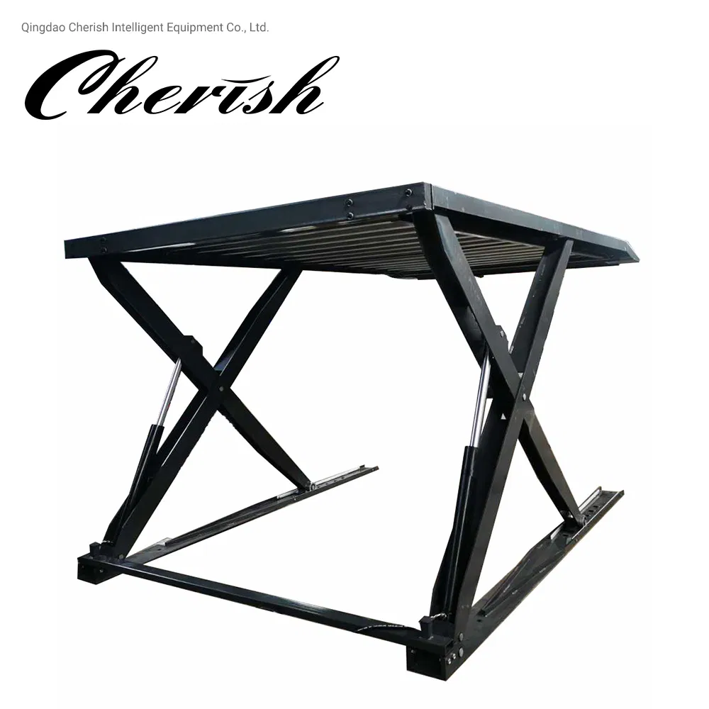 CE Approved Factory Sale Home Garage Automatic Park System Two Four Post Auto Stacker Double Level Vertical Vehicle Elevator Hydraulic Scissor Car Parking Lift