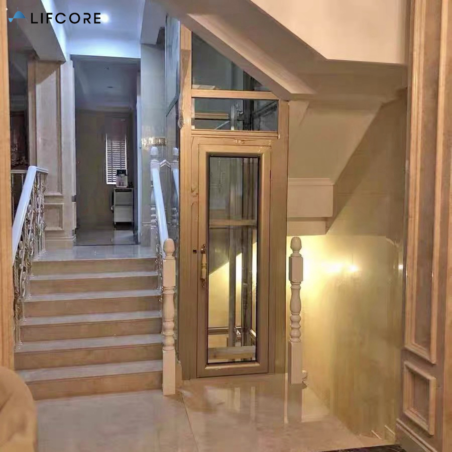 2 Floors Residential Lifts and Elevators Home Lifts for Elderly Shaftless Chair Lift