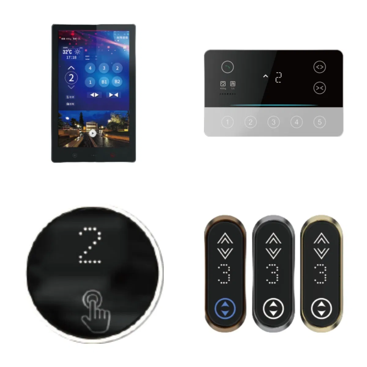 Fujivista 3 Story Residential Lift Mrl Home Elevator Small Domestic Lifts with Inverter Technology for Private Villa