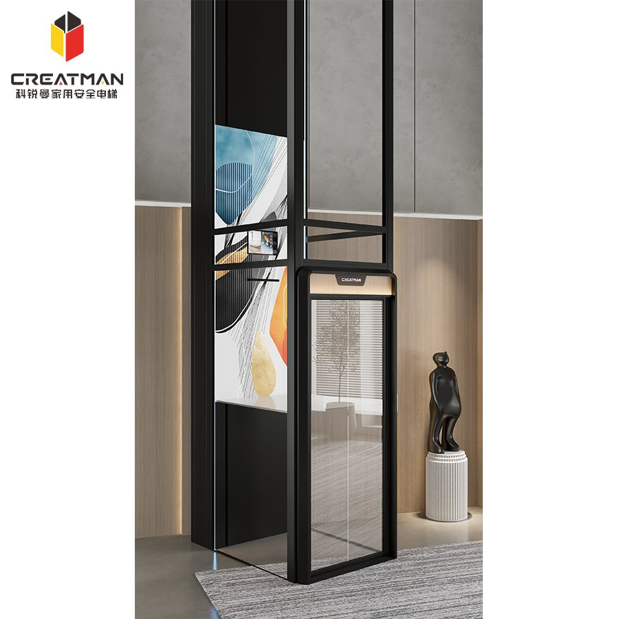 Low Pit Villa Home Elevator - Renovation-Specific (Pit ≤100mm No Foundation Damage)