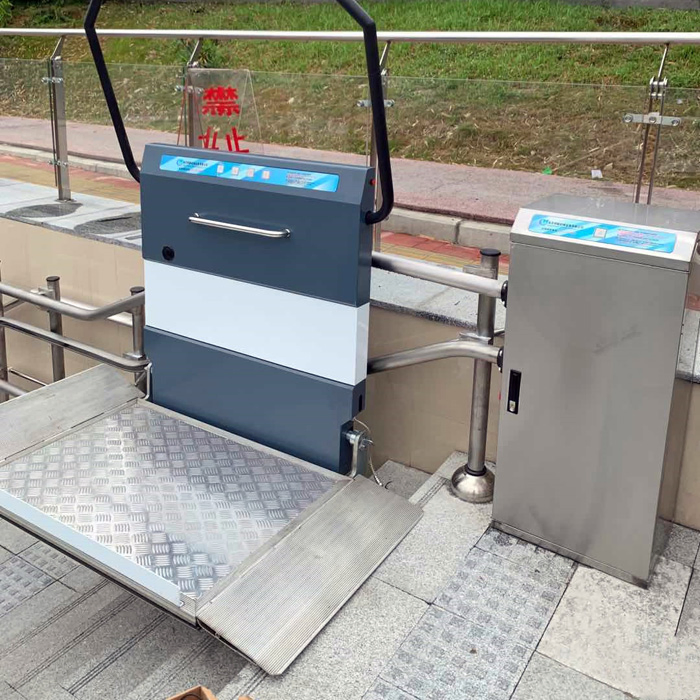 Inclined Electric Wheelchair Platform Home Stair Lifts for Disabled People and The Elder