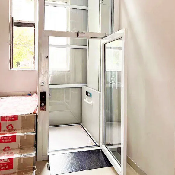 Residential Hoistway Vertical Home Platform Stair Lifts Elevator Price Cheap Home Elevator for Passenger