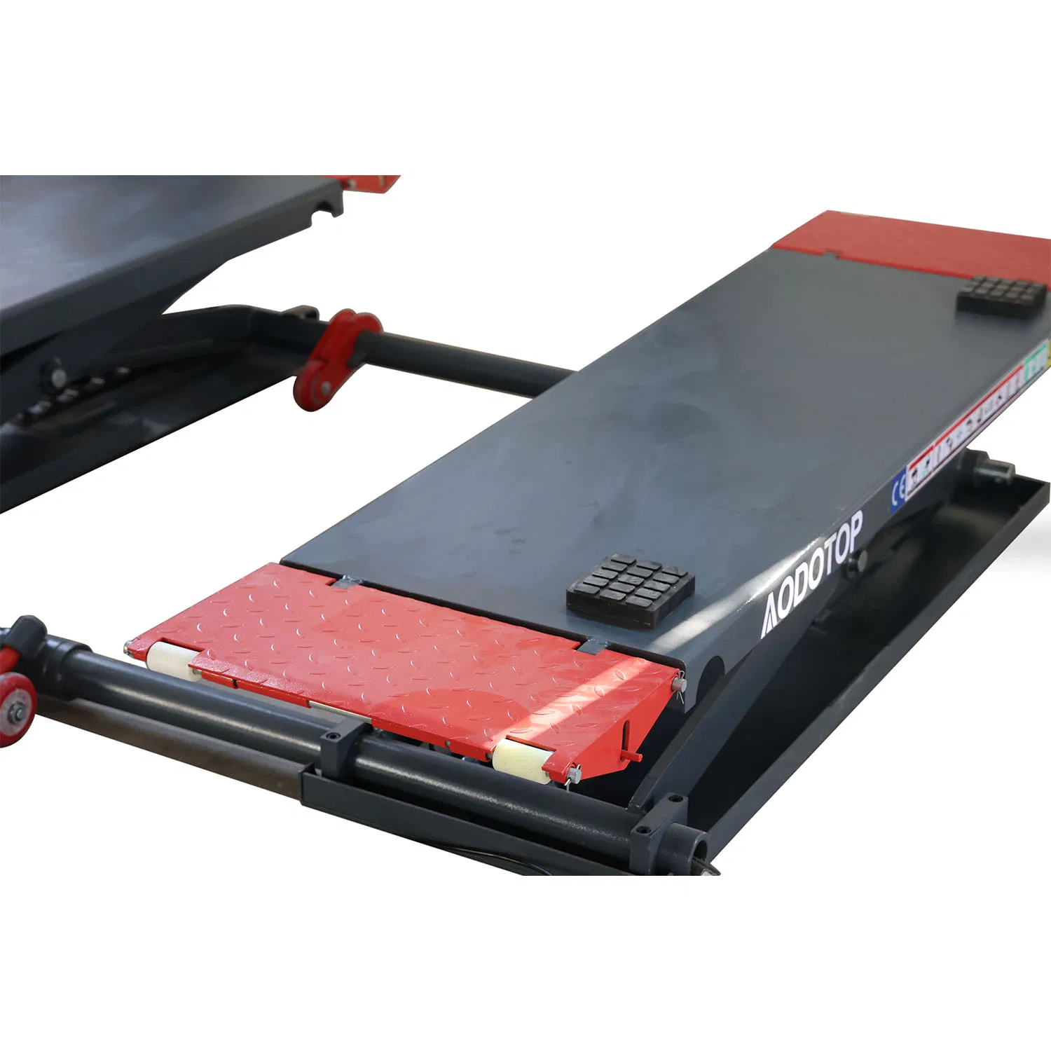 Yiwu Aodotop Wholesaler Portable Homemade Garage Vehicle Mini Scissor Lift for Home Garage Movable MID Rise Hydraulic Hoist Elevator Jack