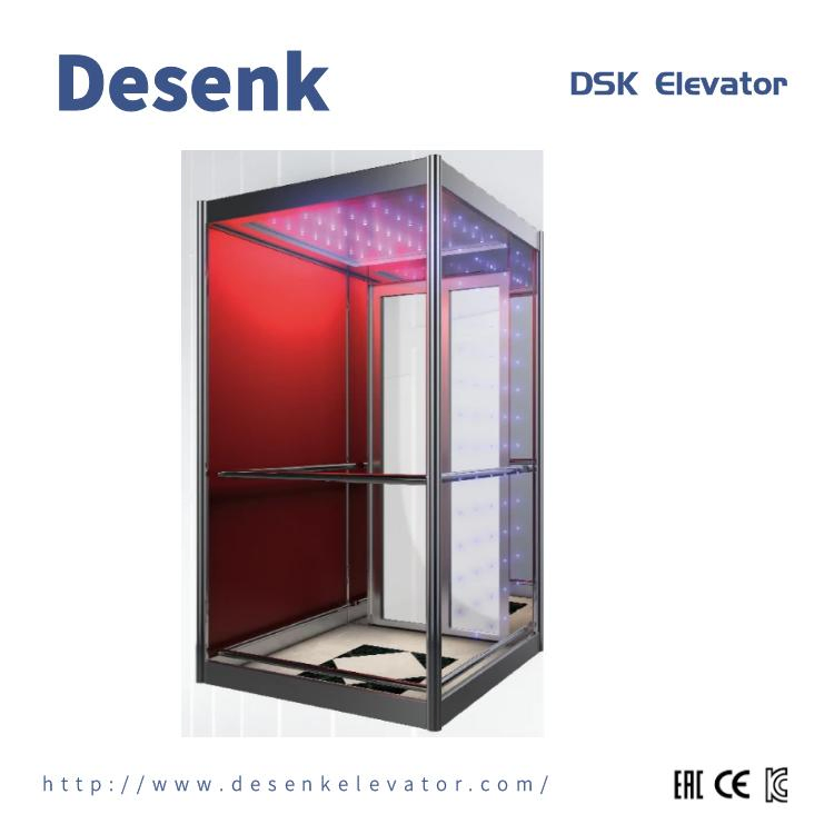 Luxury Cheap Passenger Home Wheelchair Villa Hydraulic Handicap Lift with Low Noise Machine Roomless