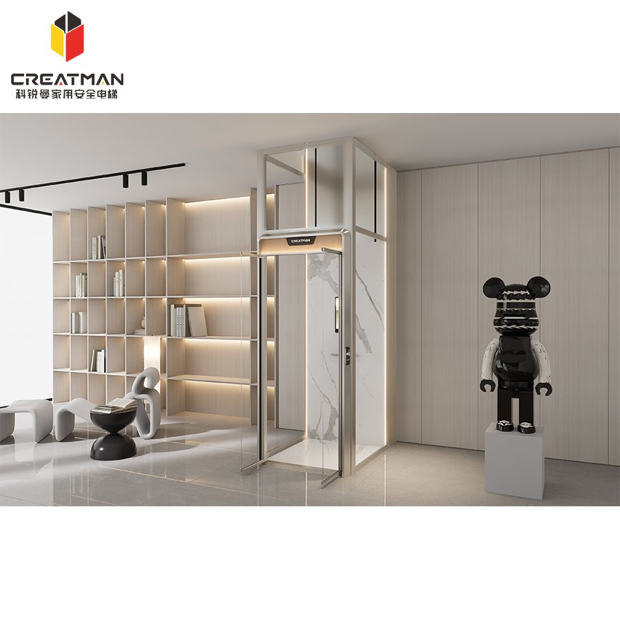 Low Pit Villa Home Elevator - Renovation-Specific (Pit ≤100mm No Foundation Damage)