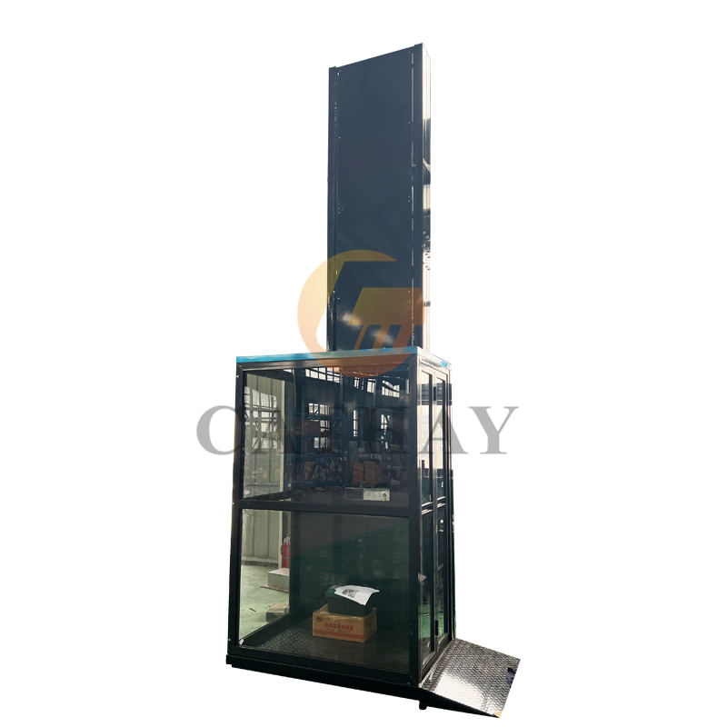 CE 1~15m Residential Indoor Outdoor Vertical Platform Stair Home Small Personal Elevator Wheelchair Lift for Home