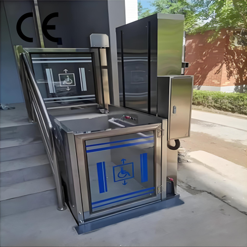 Low Pit Barrier-Free Elevator for Old Building Renovation