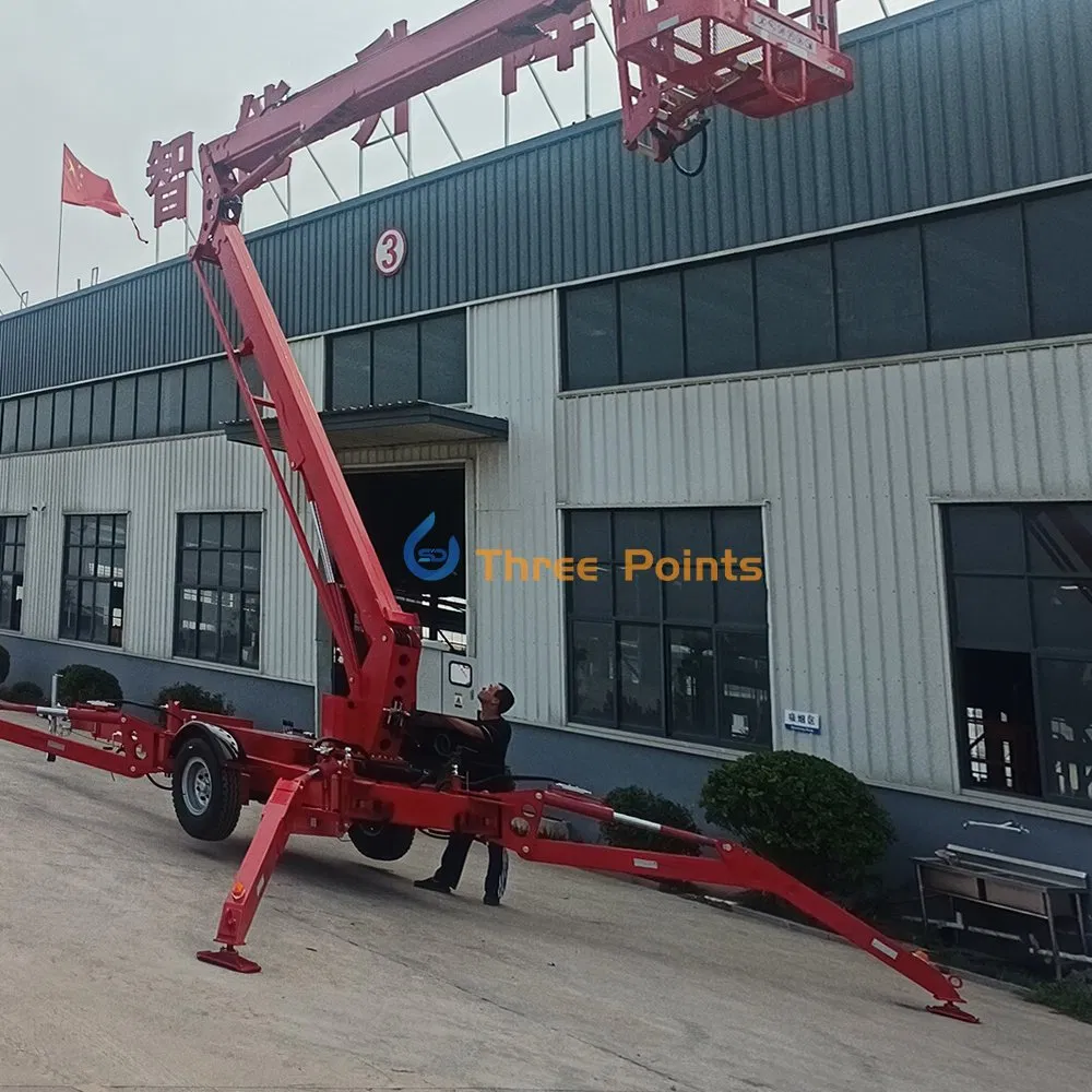 22m 200kg Mobile Electric Lifting Boom Lift Stair Lift for Home Suspended