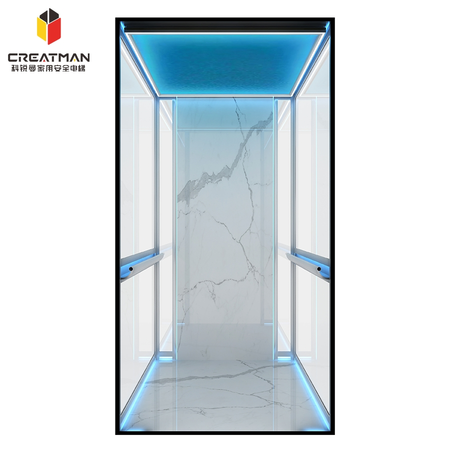 Low Pit Requirement Easy Maintenance Home Villa Sightseeing Residential Elevator