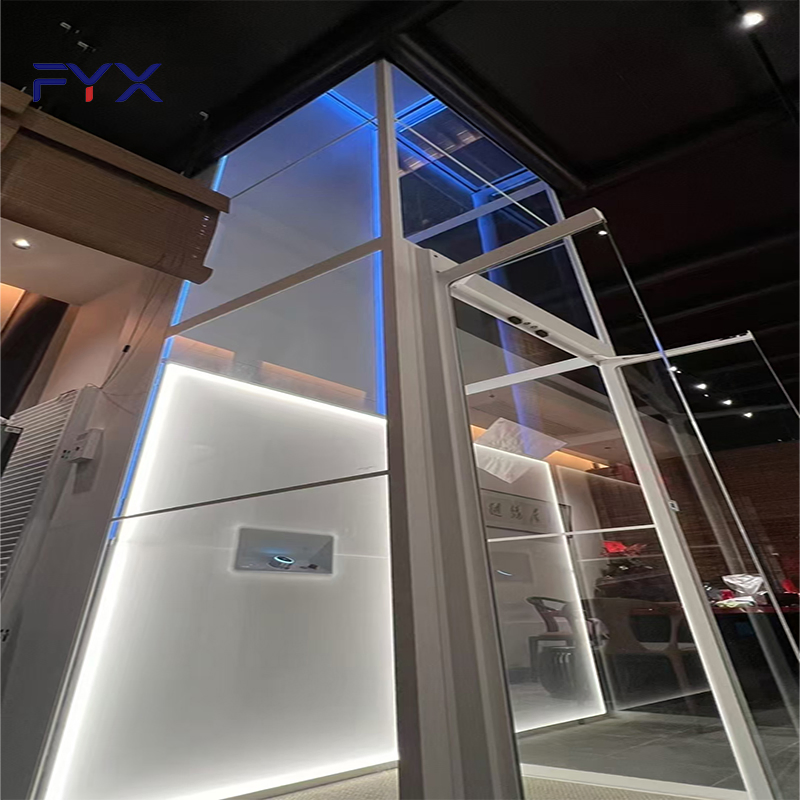 Space Saving Shaftless Gantry Frame Traction Home Lift for Indoor Use