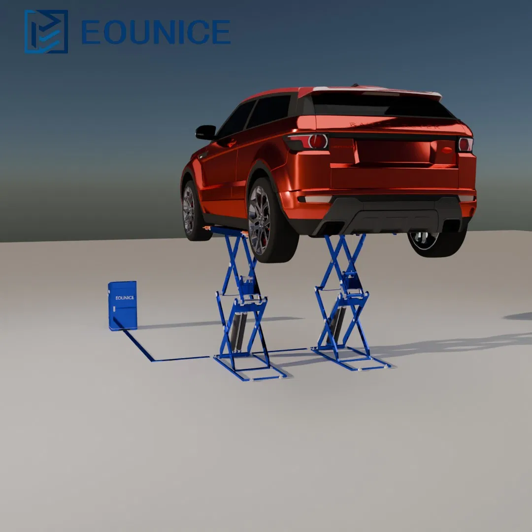 Scissor Lift Auto Hoists with 3500 Kg 8000 Lbs Hydraulic Lift for Home Garage Car Lifter Tall Scissor Car Lift