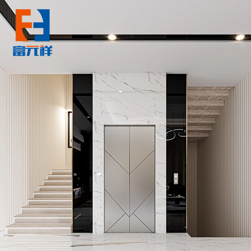 Low Maintenance Traction Gantry Crane Elevator Domestic Home Elevator for Villa