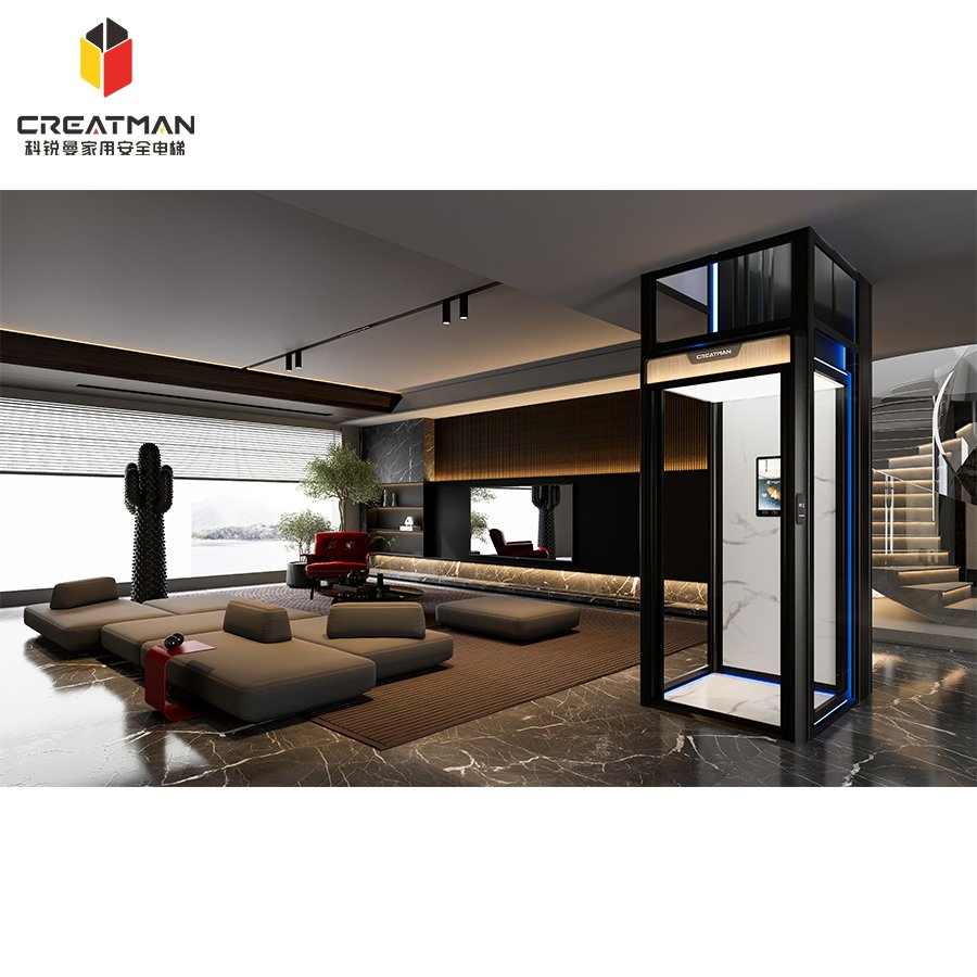 Exclusive Customization Small-Apartment-Friendly Low-Pit Home Villa Elevator