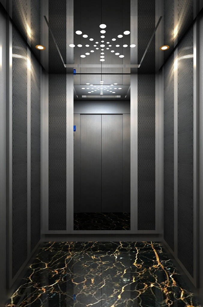 Panoramic Sightseeing Freight Goods Observation House Residential Glass Passenger Home Lift Villa Elevator